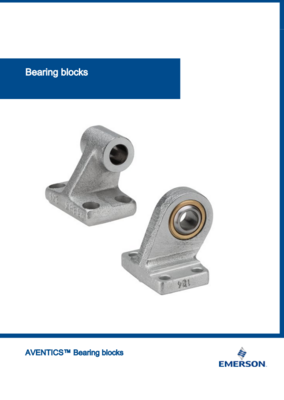 AVENTICS BEARING BLOCKS CATALOG CM1 SERIES: BEARING BLACK AB7-HD